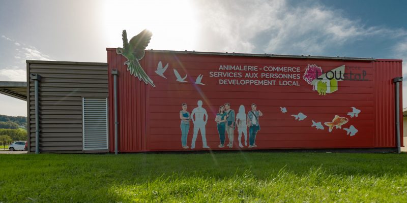 Le lycée L'oustal en Occitanie